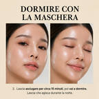 Svegliati con una pelle più pulita grazie alla MASCHERA ALL'ACIDO KOJICO E CURCUMA