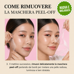 Svegliati con una pelle più pulita grazie alla MASCHERA ALL'ACIDO KOJICO E CURCUMA