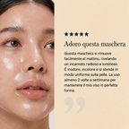 Svegliati con una pelle più pulita grazie alla MASCHERA ALL'ACIDO KOJICO E CURCUMA
